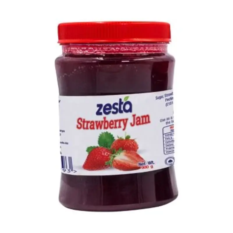 Zesta Strawberry Jam Pet 900 g